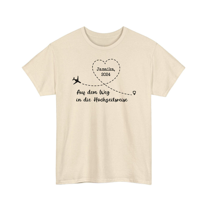 Individuelles T-Shirt für das Hochzeitspaar – perfekt für die Flitterwochen-FaceeCo