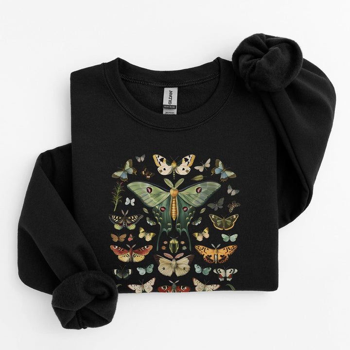 Gemütlicher Luna-Motte Pullover | Sweatshirt mit Schmetterlings-Motiv-FaceeCo