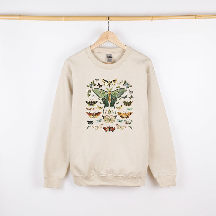 Gemütlicher Luna-Motte Pullover | Sweatshirt mit Schmetterlings-Motiv-FaceeCo