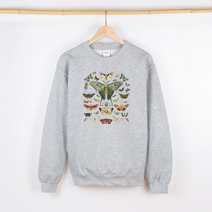 Gemütlicher Luna-Motte Pullover | Sweatshirt mit Schmetterlings-Motiv-FaceeCo