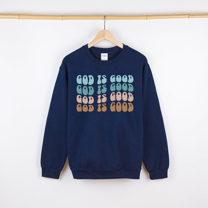Gott Pullover | Christlicher Glaubens Pullover "God Is Good"-FaceeCo