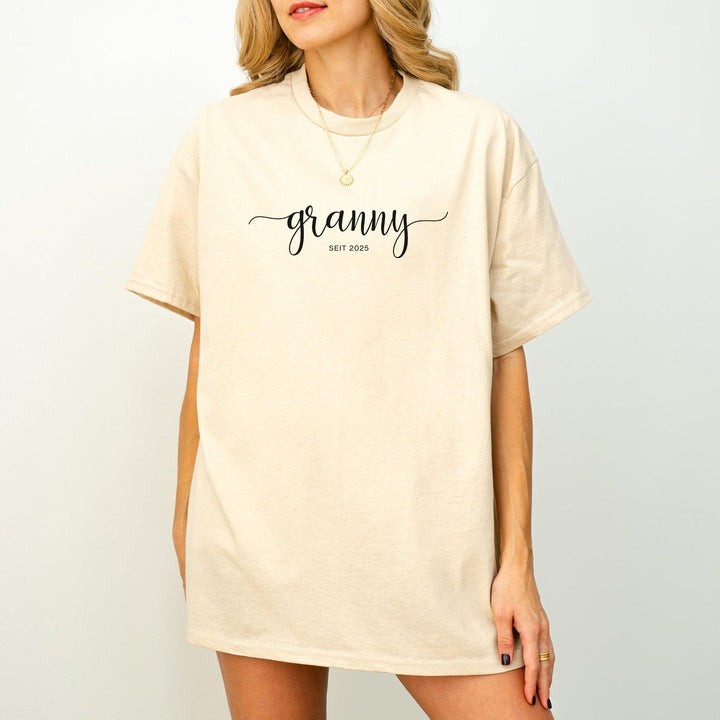 "Granny seit.." T-Shirt | Individuelles Oma-Shirt-FaceeCo