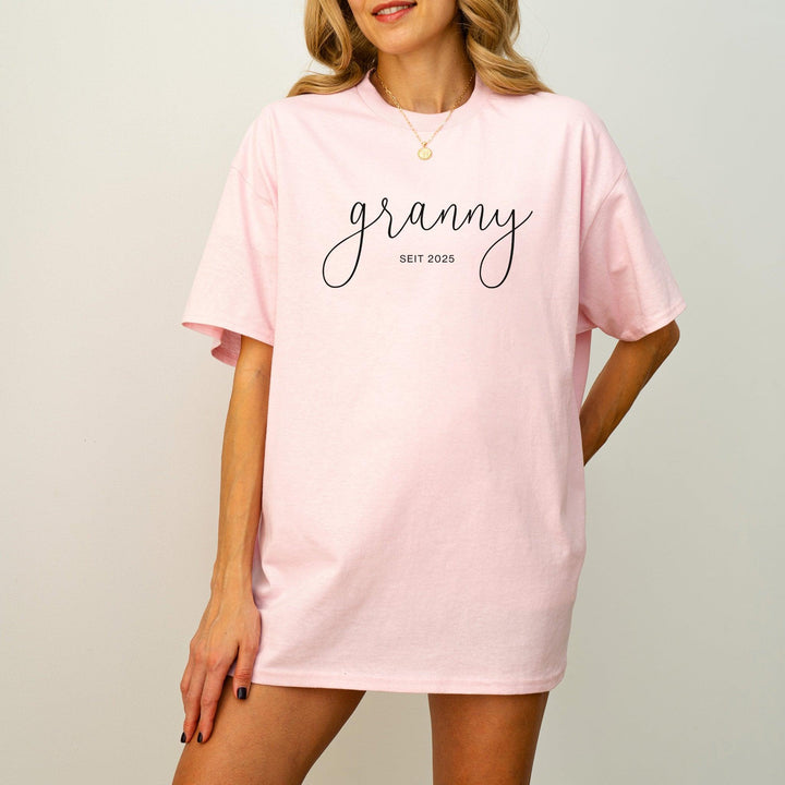 "Granny seit..." T-Shirt | Individuelles Oma T-Shirt-FaceeCo