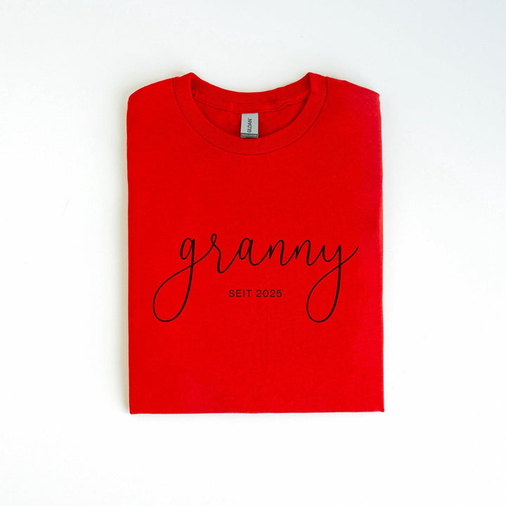"Granny seit..." T-Shirt | Individuelles Oma T-Shirt-FaceeCo