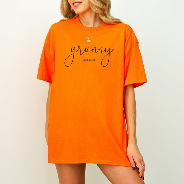 "Granny seit..." T-Shirt | Individuelles Oma T-Shirt-FaceeCo