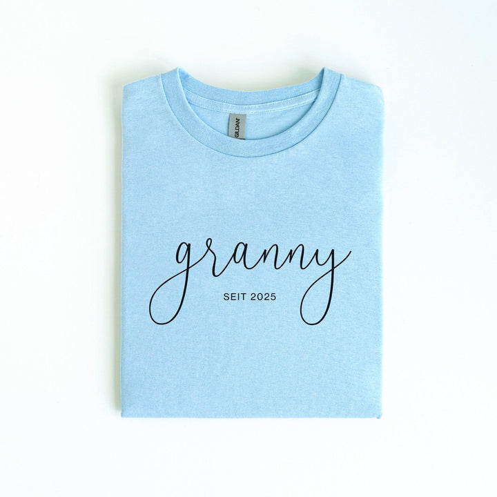 "Granny seit..." T-Shirt | Individuelles Oma T-Shirt-FaceeCo