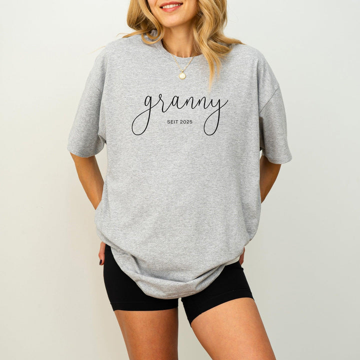 "Granny seit..." T-Shirt | Individuelles Oma T-Shirt-FaceeCo