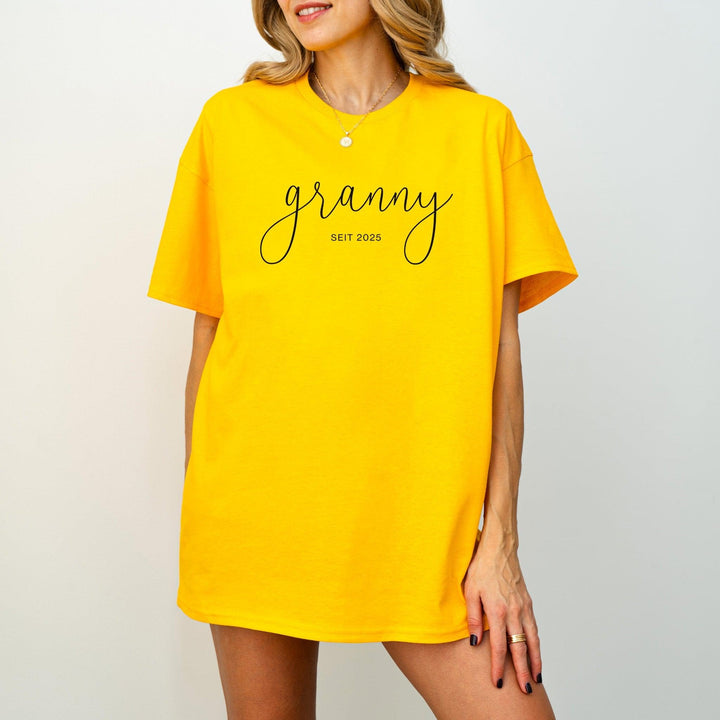 "Granny seit..." T-Shirt | Individuelles Oma T-Shirt-FaceeCo