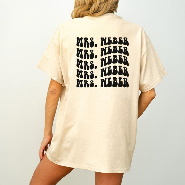 Personalisiertes T-Shirt für die Braut-FaceeCo
