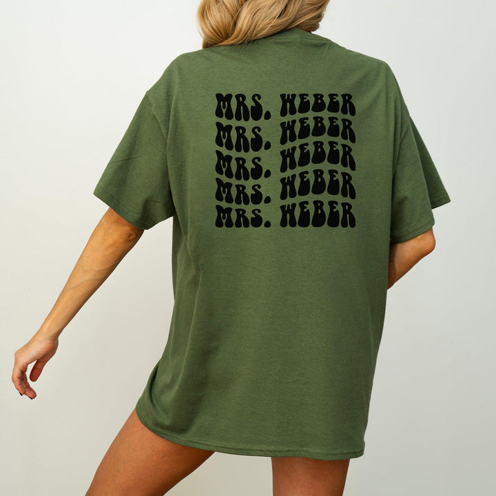 Personalisiertes T-Shirt für die Braut-FaceeCo