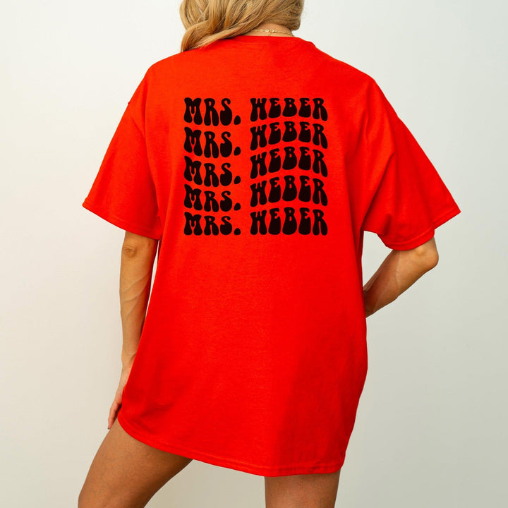 Personalisiertes T-Shirt für die Braut-FaceeCo