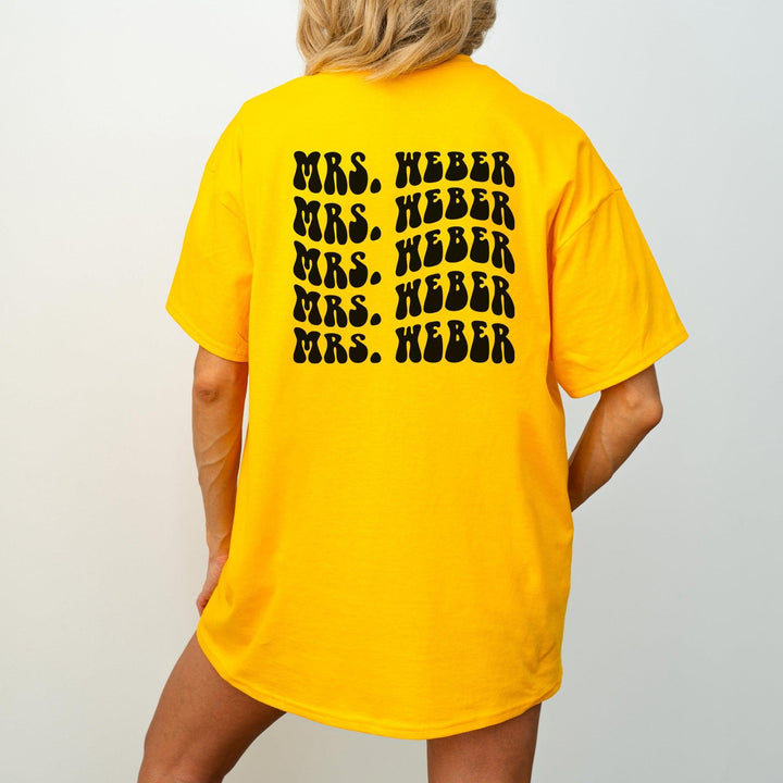 Personalisiertes T-Shirt für die Braut-FaceeCo