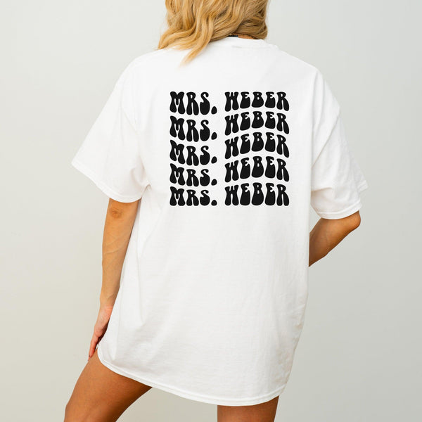 Personalisiertes T-Shirt für die Braut-FaceeCo