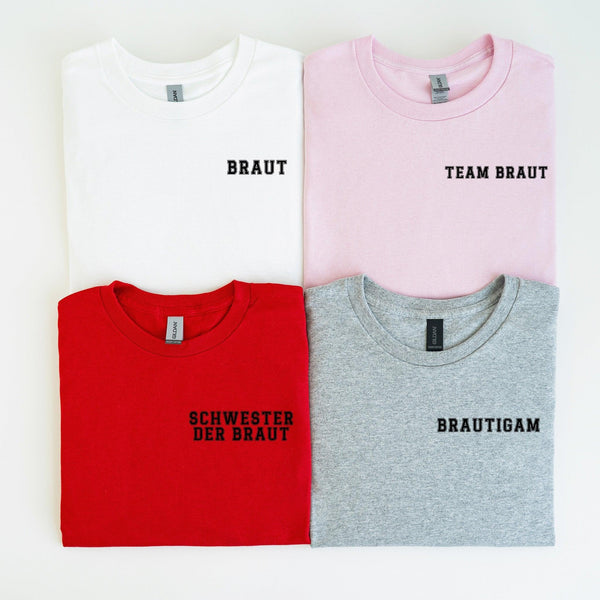 T-Shirt zum Junggesellinnenabschied-FaceeCo