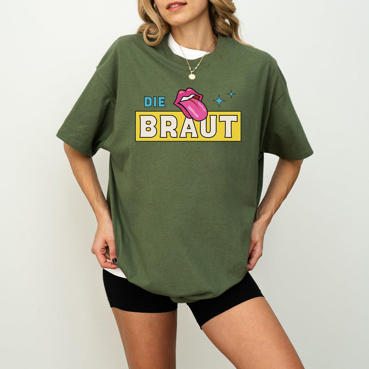Junggesellinnenabschied-T-Shirt für die Braut | Personalisiertes JGA T-Shirt-FaceeCo