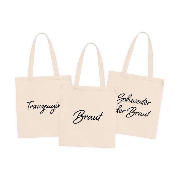 Junggesellinnenabschied Tragetasche: Team Braut-FaceeCo
