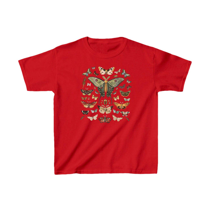 Kinder Luna-Motte T-Shirt | Schmetterlings-Shirt für Kinder-FaceeCo