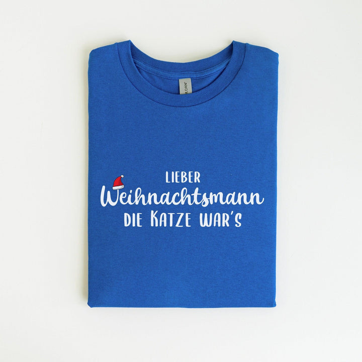 "Lieber Weihnachtsmann..." T-Shirt | Lustiges Weihnachts-Familien-Shirt mit vielen Sprüchen-FaceeCo