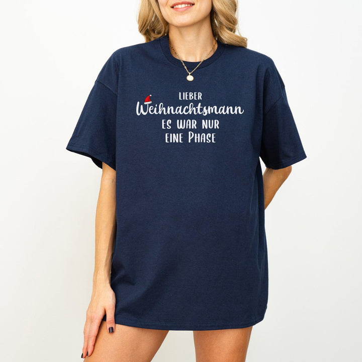 "Lieber Weihnachtsmann..." T-Shirt | Lustiges Weihnachts-Familien-Shirt mit vielen Sprüchen-FaceeCo