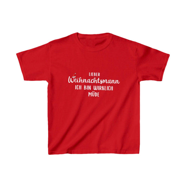 Lustiges Weihnachts-Shirt für Kinder mit vielen Sprüchen | „Lieber Weihnachtsmann..."-FaceeCo