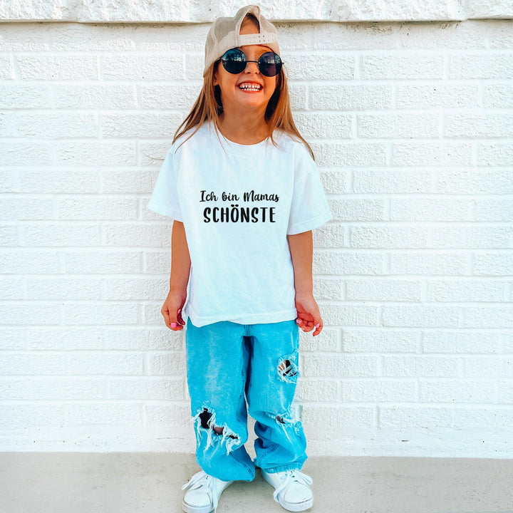 Lustiges Weihnachts-T-Shirt für Kinder mit Auswahl lustiger Sprüche-FaceeCo