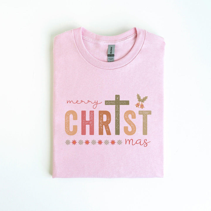 "Merry Christmas" T-Shirt | Festliches T-Shirt | Perfektes Weihnachtsgeschenk-FaceeCo