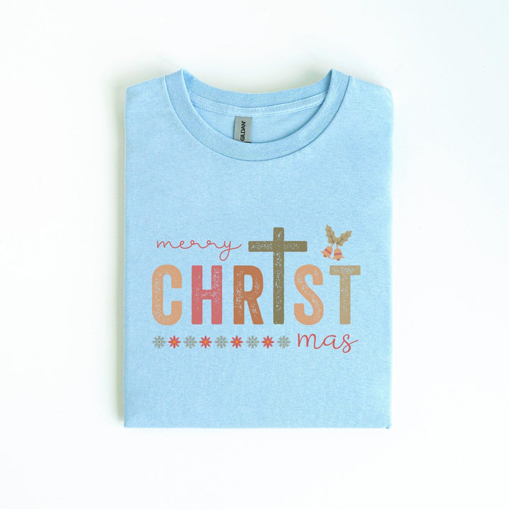 "Merry Christmas" T-Shirt | Festliches T-Shirt | Perfektes Weihnachtsgeschenk-FaceeCo