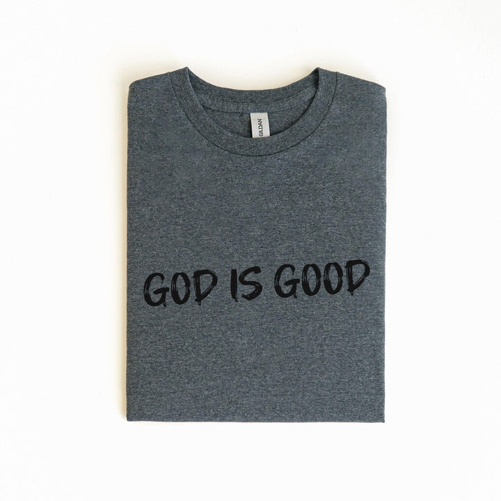 Minimalistisches "God is Good" T-Shirt | Trendiges Glaubens-Shirt-FaceeCo