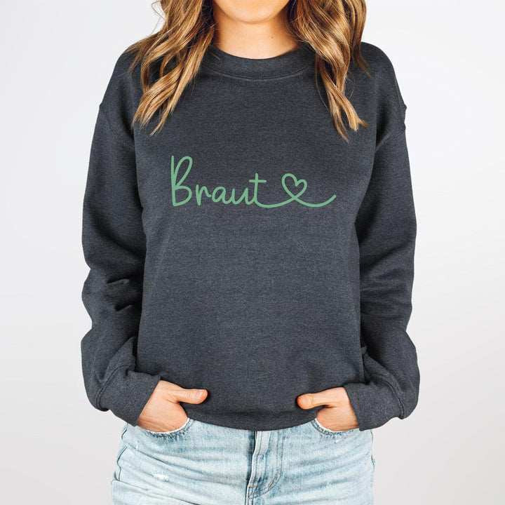 Braut Pullover im niedlichen Design-FaceeCo