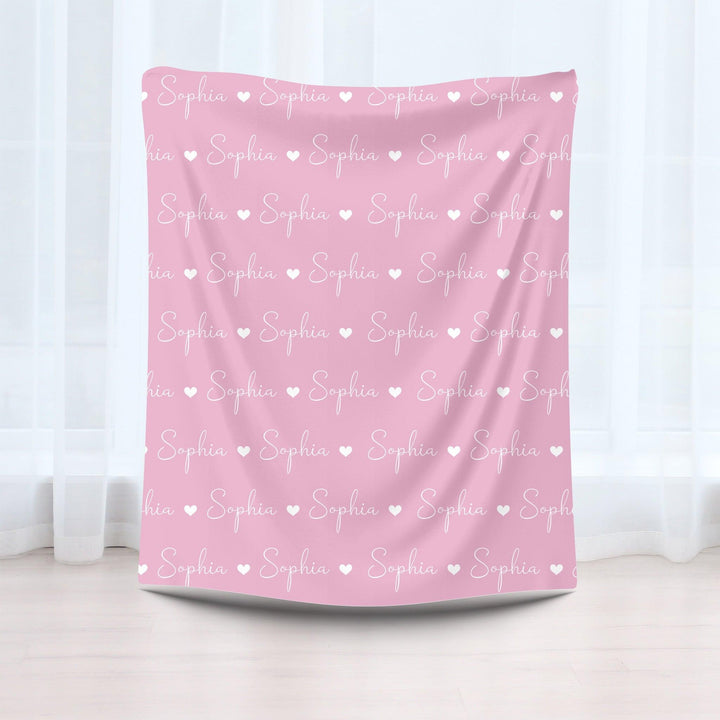 Niedliche Fleece Decke mit Namen | Personalisierte Geschenkdecke-FaceeCo