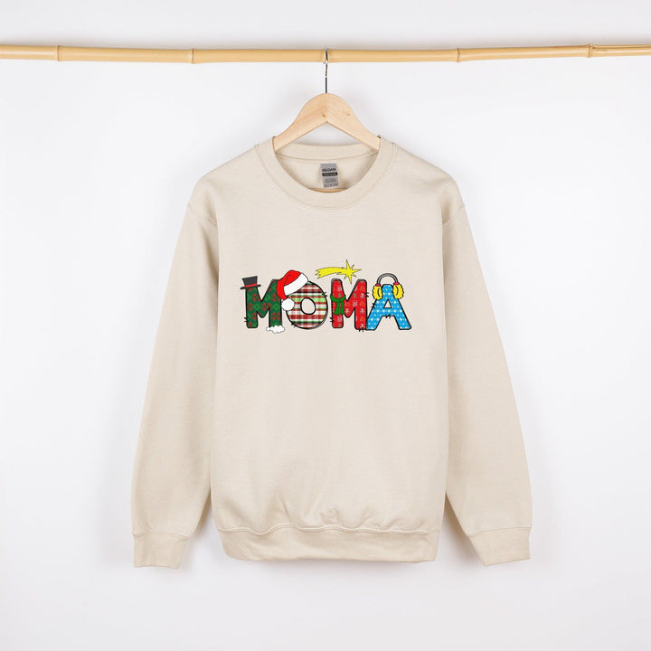 Niedlicher Weihnachtsname-Pullover | Festlicher Custom Sweatshirt-FaceeCo