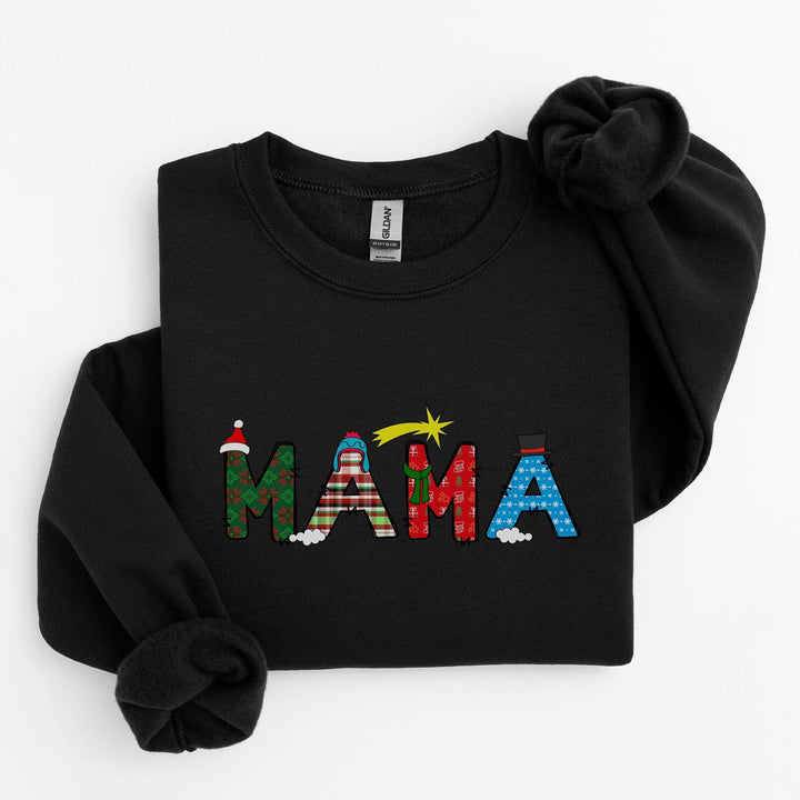 Niedlicher Weihnachtsname-Pullover | Festlicher Custom Sweatshirt-FaceeCo