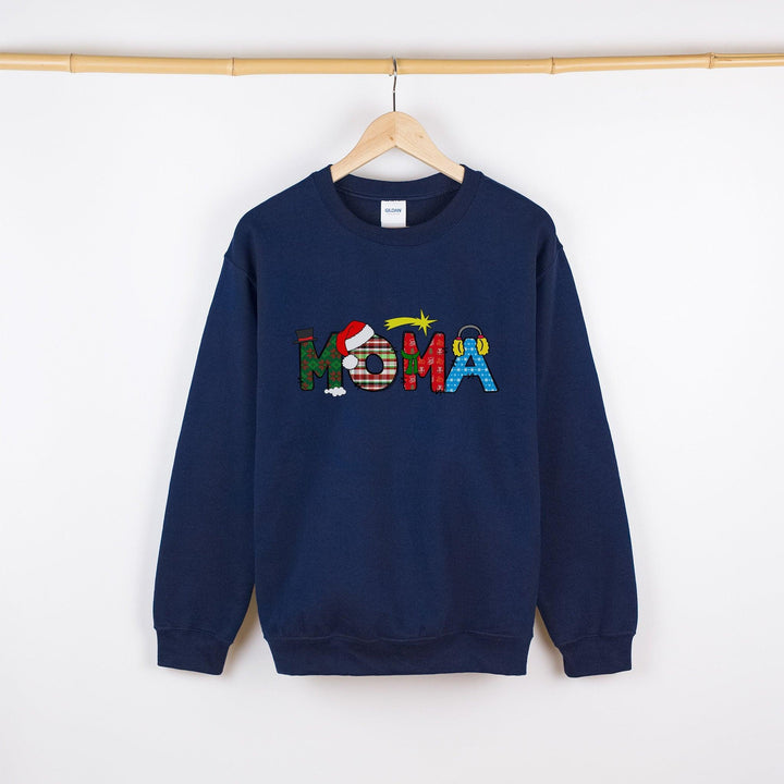 Niedlicher Weihnachtsname-Pullover | Festlicher Custom Sweatshirt-FaceeCo