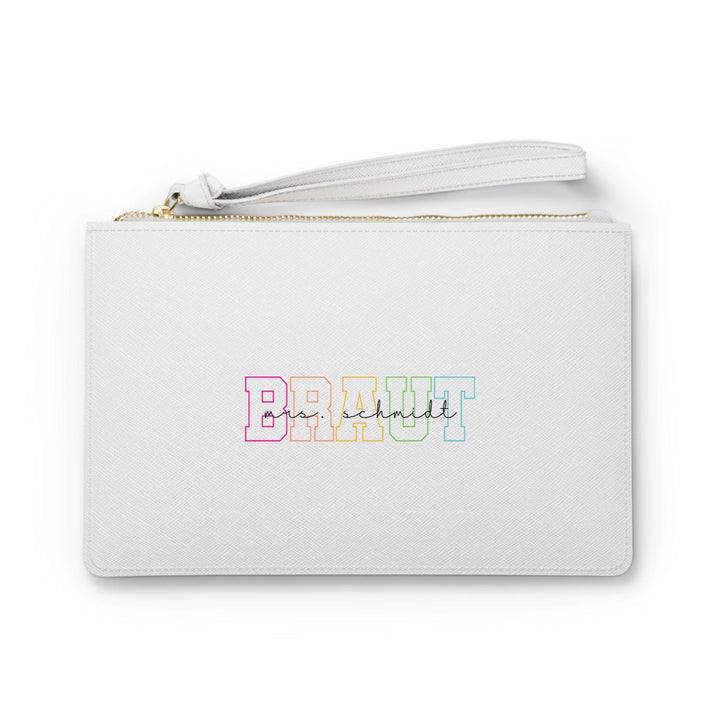 Personalisierte Braut Clutch | Individuelle Mrs. Clutch für die Hochzeit-FaceeCo