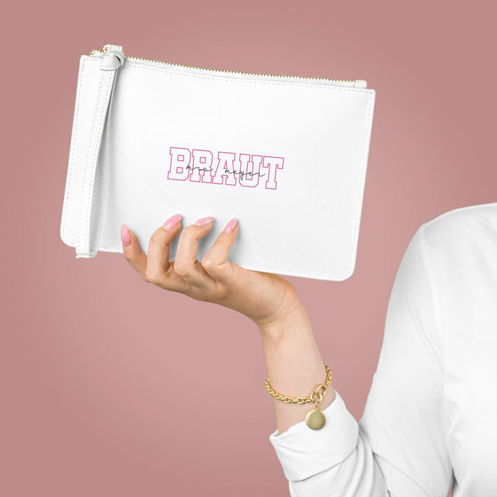 Personalisierte Braut Clutch | Individuelle Nachname Clutch-FaceeCo
