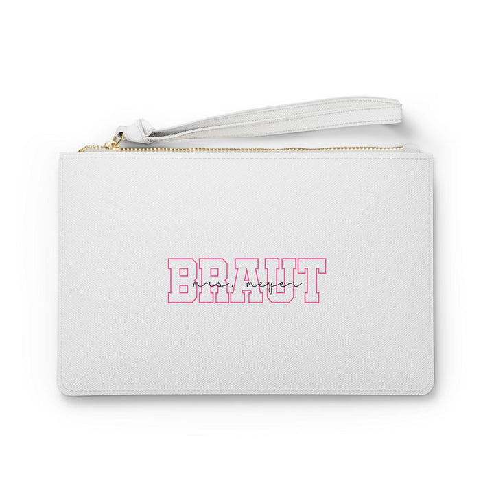 Personalisierte Braut Clutch | Individuelle Nachname Clutch-FaceeCo