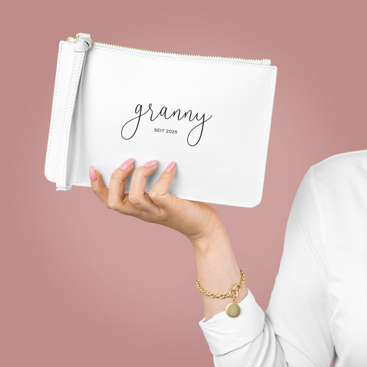 Personalisierte Clutch Tasche für Neu-Oma | Stilvolles Accessoire für Neue Großmütter-FaceeCo