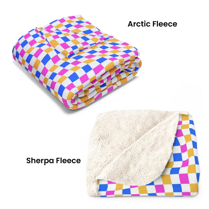 Personalisierte Fleece Decke mit Namen-FaceeCo