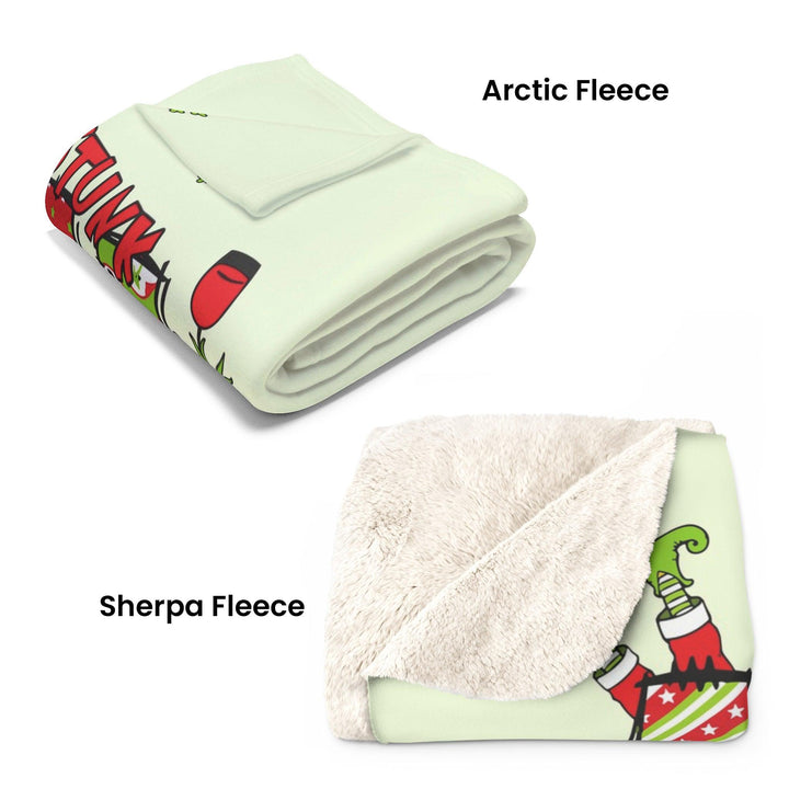 Personalisierte Weihnachts Fleece Decke mit Namen | Gemütliches Weihnachtsgeschenk-FaceeCo