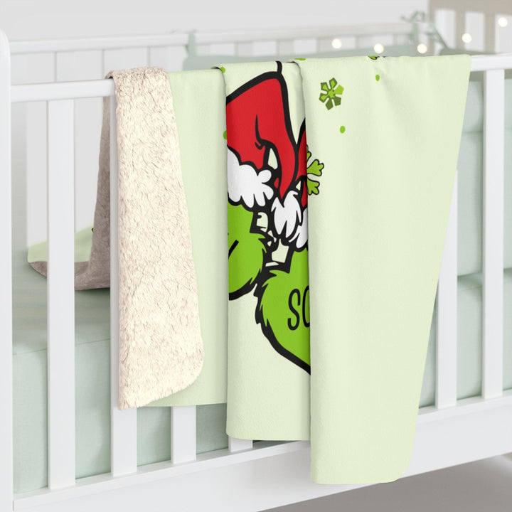 Personalisierte Weihnachts Fleece Decke mit Namen | Gemütliches Weihnachtsgeschenk-FaceeCo