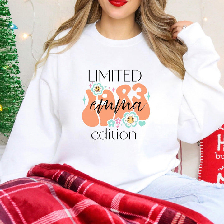 Personalisierter Pullover mit Namen & Jahr | Individuelles Geschenk-FaceeCo