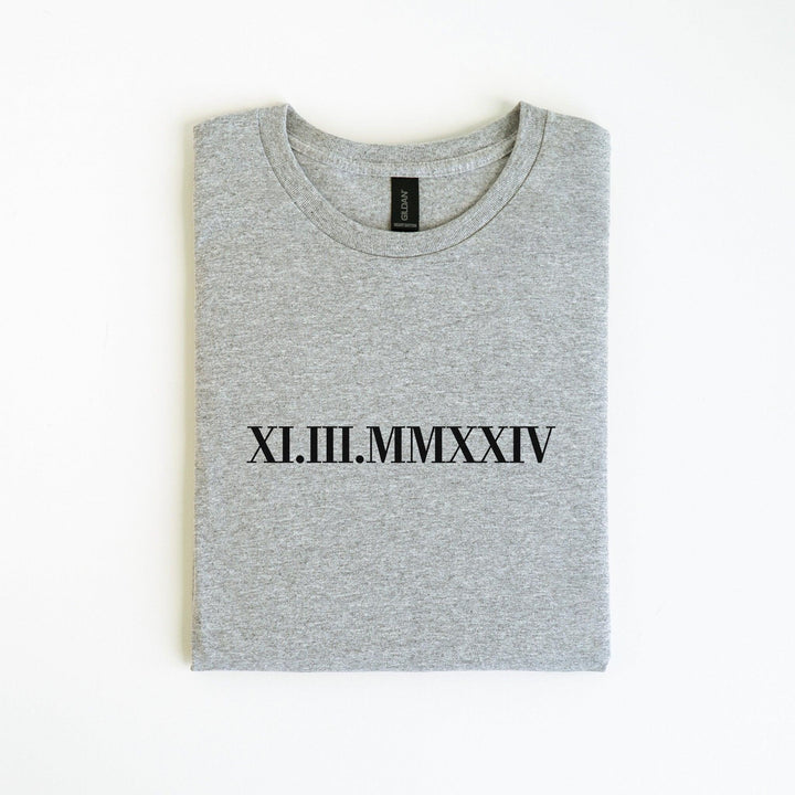 Personalisiertes Jga Shirt mit Datum-FaceeCo