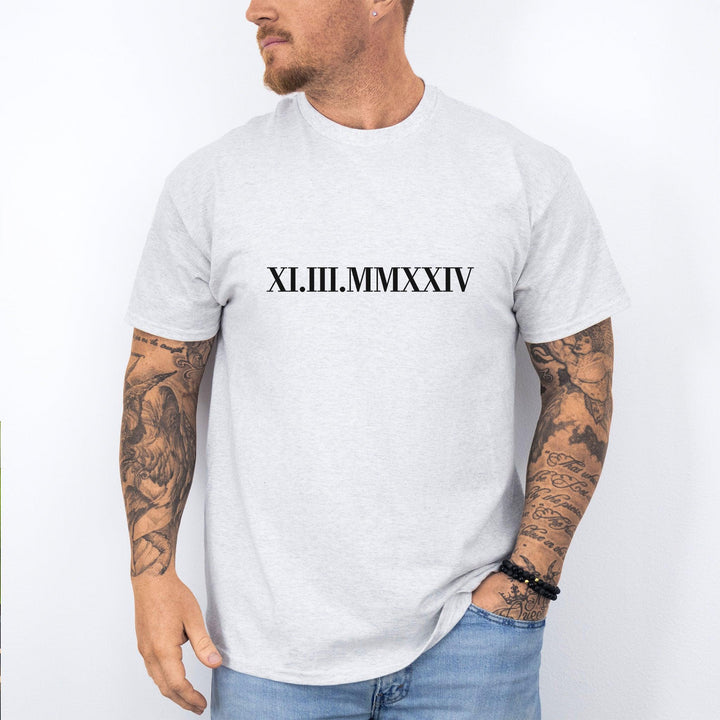 Personalisiertes Jga Shirt mit Datum-FaceeCo