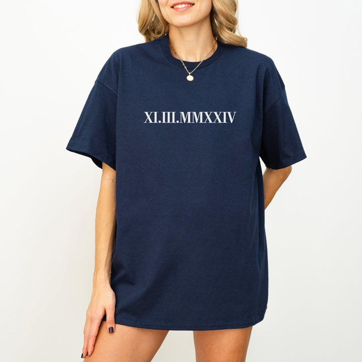 Personalisiertes Jga Shirt mit Datum-FaceeCo