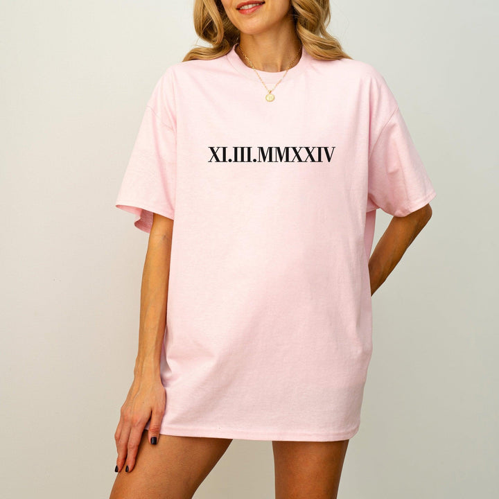 Personalisiertes Jga Shirt mit Datum-FaceeCo