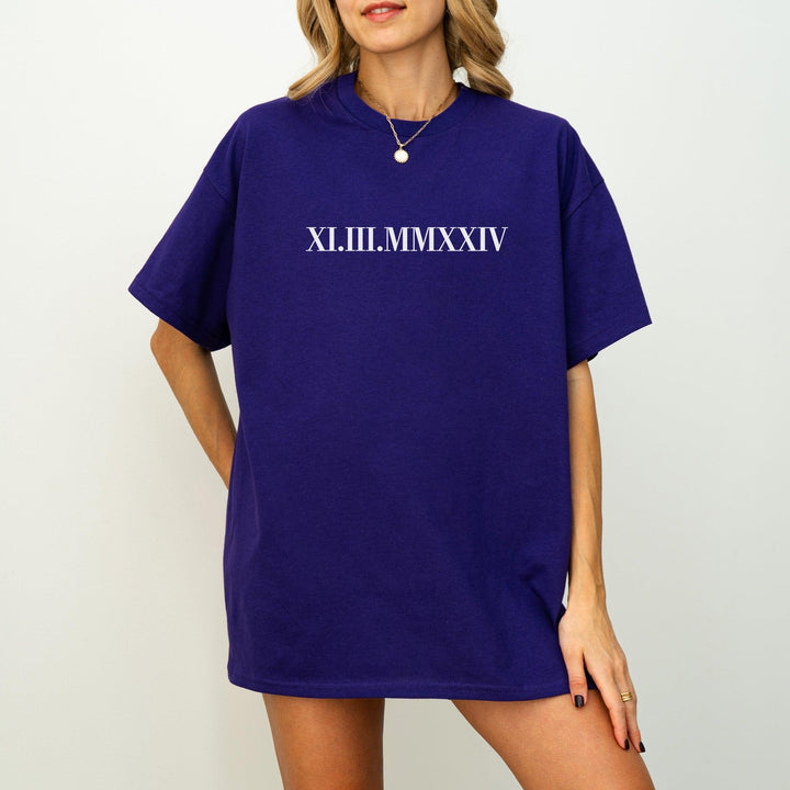Personalisiertes Jga Shirt mit Datum-FaceeCo