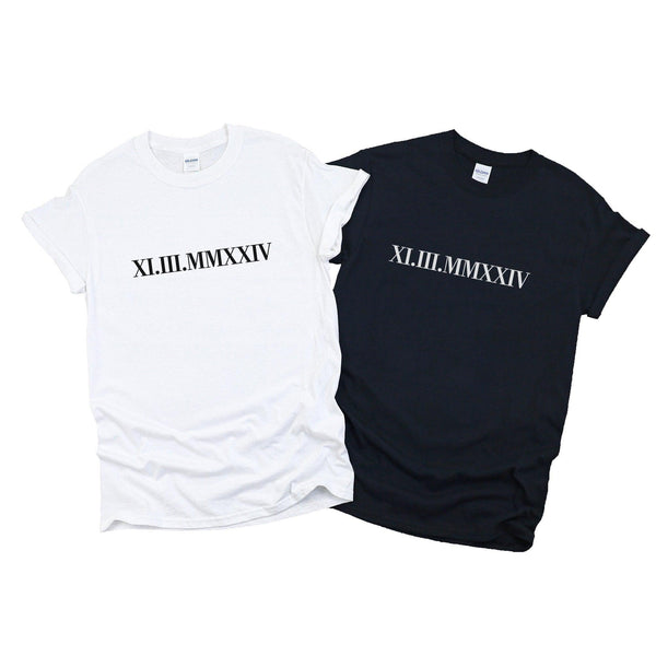 Personalisiertes Jga Shirt mit Datum-FaceeCo