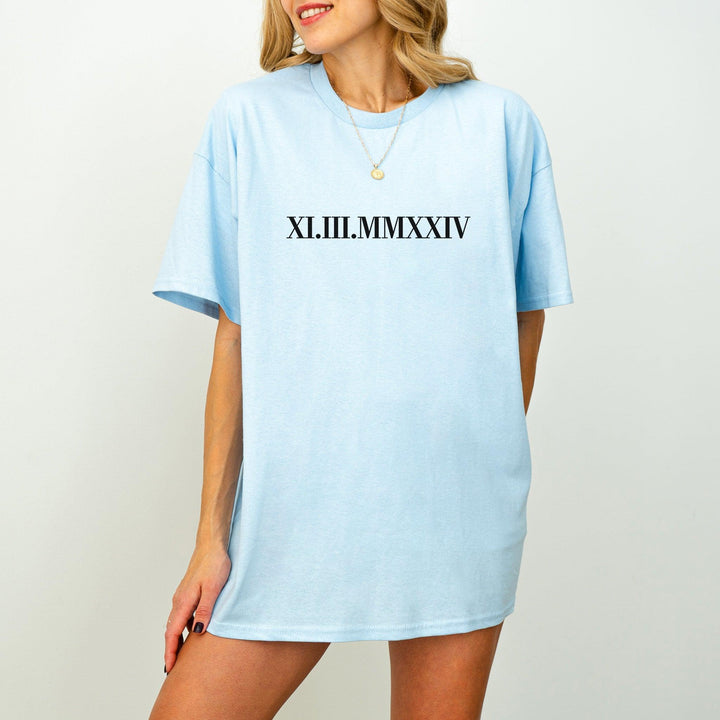 Personalisiertes Jga Shirt mit Datum-FaceeCo