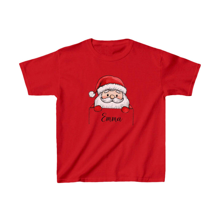 Personalisiertes Weihnachts-Shirt mit Namen für Kinder-FaceeCo