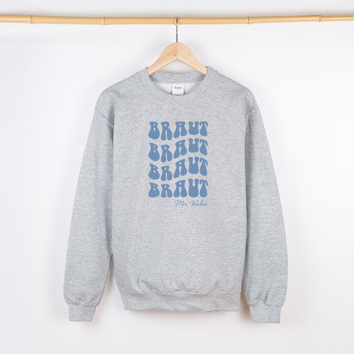 JGA Pullover für die Braut – personalisiert mit Namen-FaceeCo
